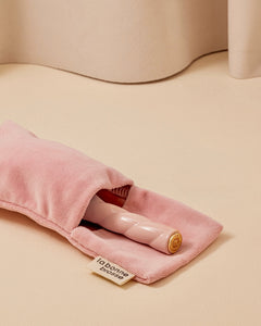 La Pochette "Petite Brosse" Rose Poudré