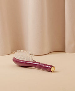 N.04 La Petite Brosse Démêlante & Massante La Miracle Rouge Cerise